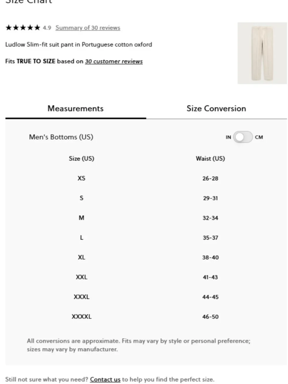 J. Crew Ludlow Slim-fit suit pant in Portuguese cotton oxford